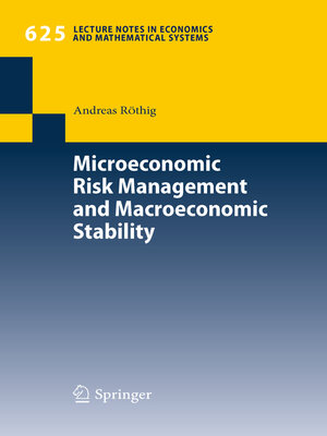 cover image of Microeconomic Risk Management and Macroeconomic Stability